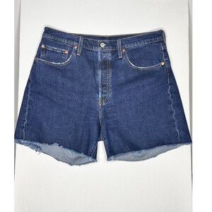 Levi's 501 High Rise Mid- Thigh Shorts
